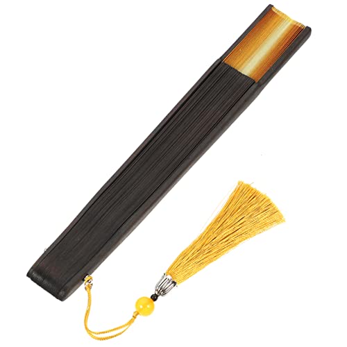 VINTORKY Faltfächer Mit Quaste Hochzeit Großer Handfächer Faltbar Papier Individuelle Handfächer Großer Faltbarer Handfächer Betrieben Handfächer Aus Stoff Handfächer Masse Yellow Bambus VINTORKY Faltfächer Mit Quaste Hochzeit Großer Handfächer Faltbar Papier Individuelle Handfächer Großer Faltbarer Handfächer Betrieben Handfächer Aus Stoff Handfächer Masse Yellow Bambus von VINTORKY
