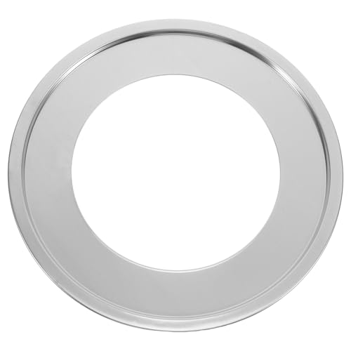VINTORKY Gedämpfte Scheiben Im Dampftopf Dampfring Dampfgarer Ständer Halter Gestell Dampftopf Ring Adapter Dampftisch Gewürzregal Dampfring Zum Kochen Edelstahl Silber von VINTORKY