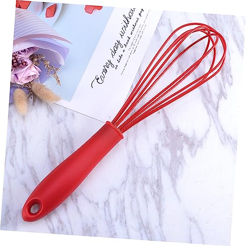 VINTORKY Hand-eiermixer Silikon-ballon-schneebesen Milchaufschäumer Küchenutensilien Zum Mischen Und Rühren Gesund Und Sicher Ergonomischer Griff Antihaftbeschichtet Leicht Zu Reinigen von VINTORKY