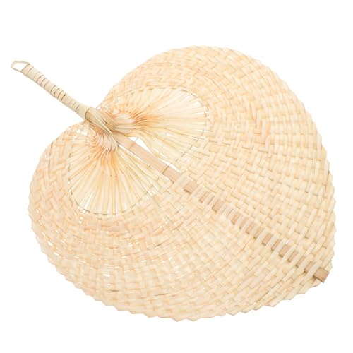 VINTORKY Handgefertigter Bambus Handfächer Natürlicher Tragbarer Sommerfächer Leicht Klassisch Weiß Kühlend für Strand Party Dekoration und Alltag VINTORKY Handgefertigter Bambus Handfächer Natürlicher Tragbarer Sommerfächer Leicht Klassisch Weiß Kühlend für Strand Party Dekoration und Alltag von VINTORKY