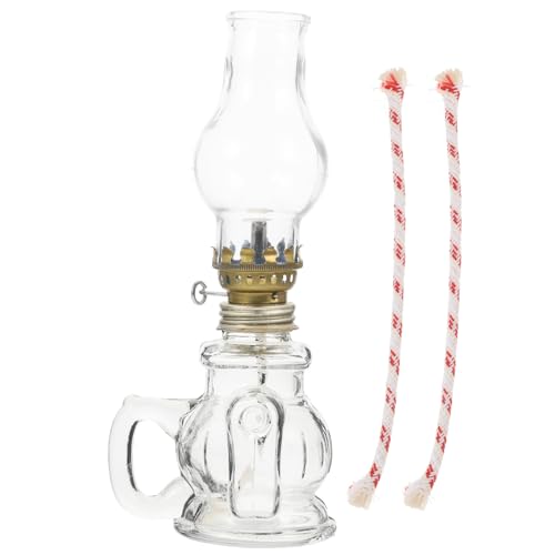 VINTORKY Kerosinlampe Mit Transparenter Glasabdeckung Im Chinesischen Retro-Stil Petroleumöllampe Für Innenbereich Öllampe Für Zuhause Petroleumöllicht Für Schreibtisch Vintage-öllampe Ohne VINTORKY Kerosinlampe Mit Transparenter Glasabdeckung Im Chinesischen Retro-Stil Petroleumöllampe Für Innenbereich Öllampe Für Zuhause Petroleumöllicht Für Schreibtisch Vintage-öllampe Ohne von VINTORKY