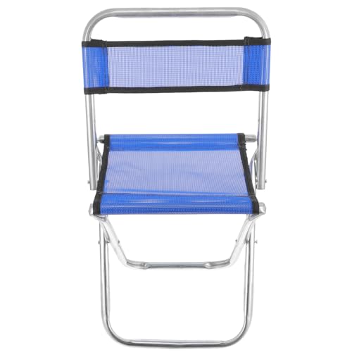 VINTORKY Faltbarer Campingstuhl Tragbar Angelstuhl Klein Kompakt Für Outdoor-aktivitäten Reisen Camping Angeln Wandern Gartenarbeit Robust Leicht Mit Metallhalterung Und Netzgewebe von VINTORKY