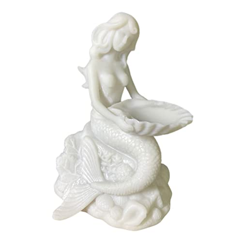 VINTORKY Kristallkugel Halter Meerjungfrau Statue Handwerk Schreibtisch Dekoration Ausstellungsständer Für Wohnzimmer Schlafzimmer Fenster von VINTORKY