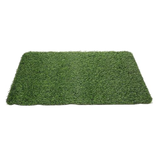 VINTORKY Künstlicher Gras fußmatte Wetterfester Outdoor Teppich für Haustür Pflegeleichter Grasteppich als Eingangs Terrassendekoration Vielseitig für Innen Außenbereich Geeignet von VINTORKY