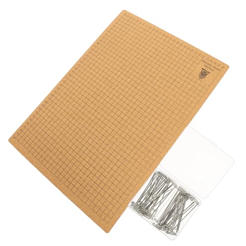 VINTORKY Makramee Korkbrett für Bastelprojekte mit T Pins Langlebiges DIY Bastelbrett zum Flechten von Armbändern und Kordeln Wiederverwendbares Kork Bastelset für Makramee Anfänger VINTORKY Makramee Korkbrett für Bastelprojekte mit T Pins Langlebiges DIY Bastelbrett zum Flechten von Armbändern und Kordeln Wiederverwendbares Kork Bastelset für Makramee Anfänger von VINTORKY