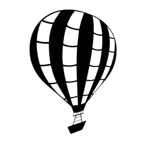 VINTORKY Wanddekoration Aus in Form Eines Heißluftballons Für Innenräume Hängende Ornamentkunst Romantische Wohnraumdeko Für Wände Und Fenster von VINTORKY