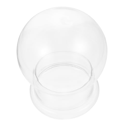 VINTORKY Ökologische Glasflasche für Mikrolandschaften DIY Terrariumbehälter für Wohnzimmer Schlafzimmer Büro Robustes Transparentes Design Leicht von VINTORKY