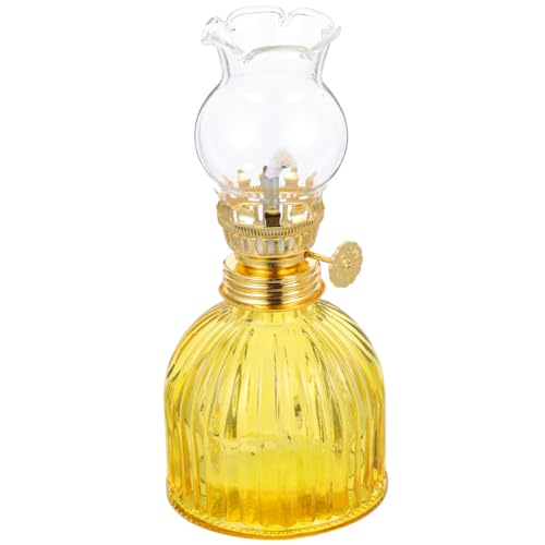 VINTORKY Öllampe aus Retro Kerosinlampe für Innenräume Tischbeleuchtung mit Flammenregler Winddicht Installieren für Festliche Anlässe und Gemütliche VINTORKY Öllampe aus Retro Kerosinlampe für Innenräume Tischbeleuchtung mit Flammenregler Winddicht Installieren für Festliche Anlässe und Gemütliche von VINTORKY