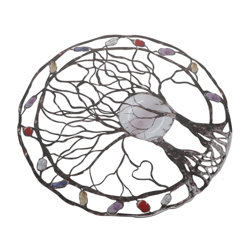 VINTORKY Robustes Material Baum des Lebens Dekorative Hängen Ornament Eisen Zimmer von VINTORKY