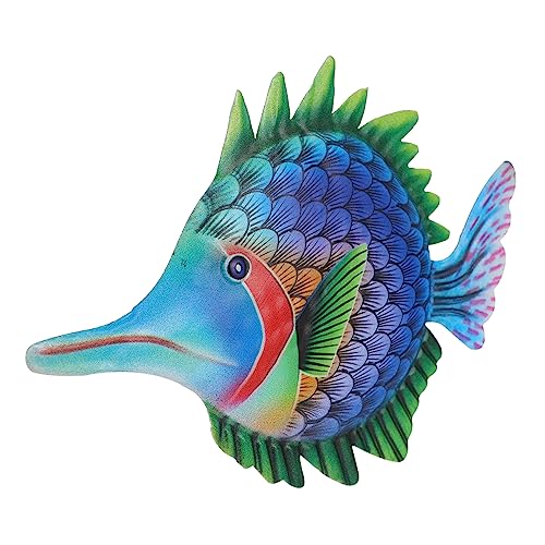 VINTORKY Eisen Fisch Kunst Hause Ornament Fisch Hängen Dekorationen Für von VINTORKY