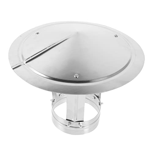 VINTORKY Schornsteinabdeckung Regenfeste Kaminhaube für Schornsteine mit Außendurchmesser Einfache Installation ohne Robust und Langlebig Effektiver von VINTORKY