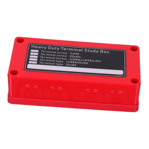 VINTORKY Schwere Positionen Verteilerbox mit Abdeckung Robuster Bus Bar Anschlussblock für Auto Wohnmobil Boot Stromverteilung Einfache Installation Hohe Strombelastbarkeit VINTORKY Schwere Positionen Verteilerbox mit Abdeckung Robuster Bus Bar Anschlussblock für Auto Wohnmobil Boot Stromverteilung Einfache Installation Hohe Strombelastbarkeit von VINTORKY