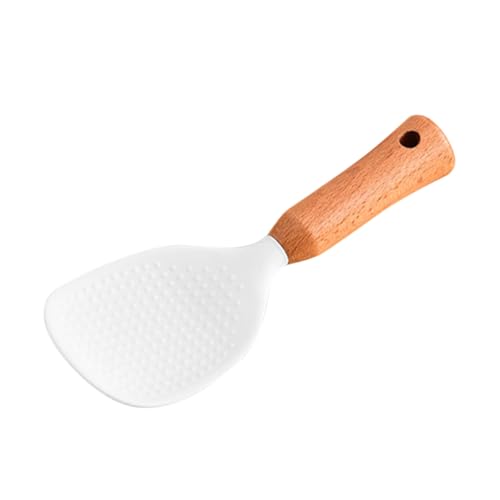 VINTORKY Silikon Reislöffel Hitzebeständig Lebensmittelecht Rutschfest Langlebig für Küche und Reiskocher Antihaftbeschichteter Reisspatel Wiederverwendbar Leichter Küchenhelfer für Alltag VINTORKY Silikon Reislöffel Hitzebeständig Lebensmittelecht Rutschfest Langlebig für Küche und Reiskocher Antihaftbeschichteter Reisspatel Wiederverwendbar Leichter Küchenhelfer für Alltag von VINTORKY