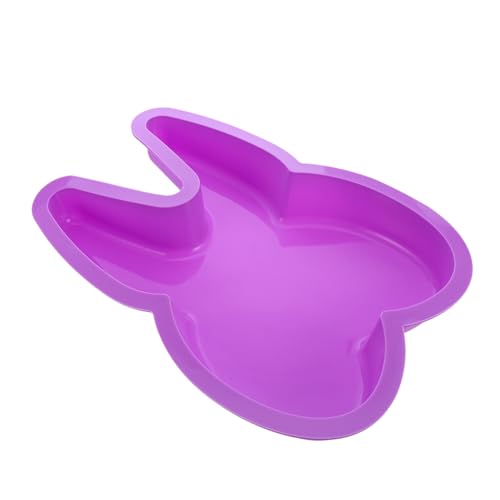 VINTORKY Zahnkuchenform Dessert-backform Küchen-backgeschirr Aus Hochwertigem Silikonmaterial Hitze Und Kältebeständig Für Backofen Und Kühlschrank Hasenohr-design von VINTORKY