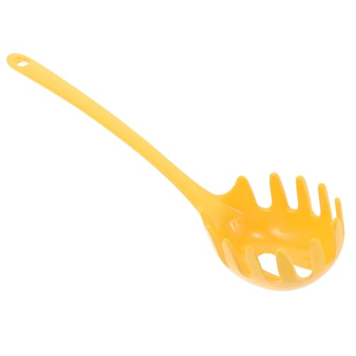 VINTORKY Spaghetti Löffel mit Ergonomischem Griff Bunter Küchensieb Löffel für Effizientes Abseihen von Pasta und Nudeln für Essenszubereitung und Stilvolle Küchendekoration von VINTORKY