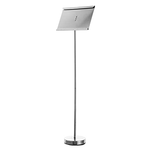 VINTORKY 30 cm Hoher Tischnummernständer Aus Massivem Edelstahl Nicht Designter Tischkartenhalter Für Den Einsatz Im Restaurant von VINTORKY
