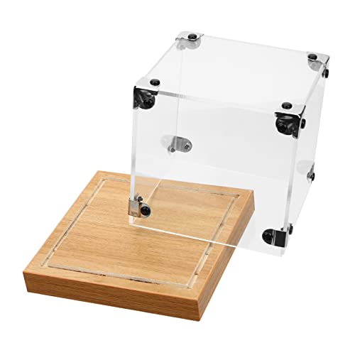 VINTORKY Transparente Vitrine Für Figurenmodelle Hochtransparente Aufbewahrungsbox Für Sammlerstücke Staubdicht Montieren Für Modelle von VINTORKY