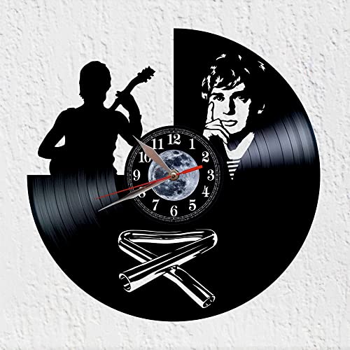 VINY WOODY Musik Komponist Uhr Große Musik Rock Progressive Pop Ambiente Vinyl Scheibenuhr Wanddekoration Original Geschenk Röhrenbälle von VINY WOODY