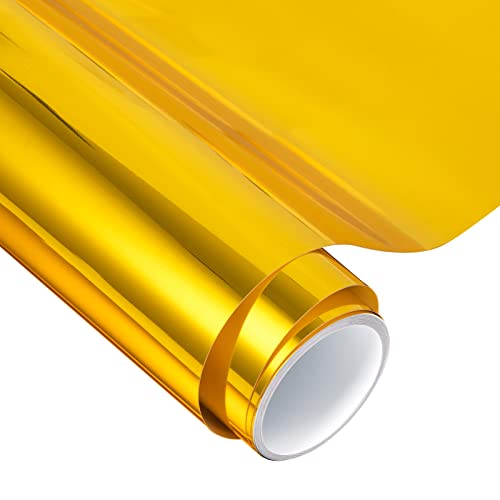 VINYL FROG Vinyl-Rolle, glänzendes Chrom-Vinyl, 30,5 x 152,4 cm, glänzend, selbstklebend, goldfarben, permanent, metallisch, funktioniert mit Kamee und anderen Ausstechern VINYL FROG Vinyl-Rolle, glänzendes Chrom-Vinyl, 30,5 x 152,4 cm, glänzend, selbstklebend, goldfarben, permanent, metallisch, funktioniert mit Kamee und anderen Ausstechern von VINYL FROG