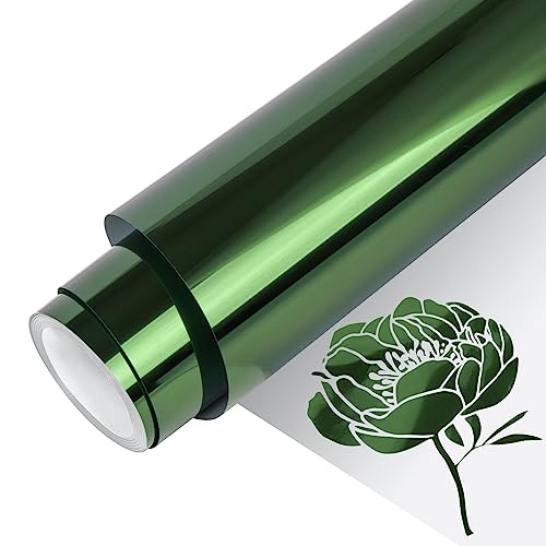 VINYL FROG HTV-Vinyl-Rolle, Metallic-Folie, 30,5 x 1,5 m, Dunkelgrün, Chrom, Wärmetransfer-Vinyl, zum Aufbügeln, einfach zu schneiden und zu entgitten, DIY Heat Press Design für T-Shirts, VF-HTV14-DG VINYL FROG HTV-Vinyl-Rolle, Metallic-Folie, 30,5 x 1,5 m, Dunkelgrün, Chrom, Wärmetransfer-Vinyl, zum Aufbügeln, einfach zu schneiden und zu entgitten, DIY Heat Press Design für T-Shirts, VF-HTV14-DG von VINYL FROG