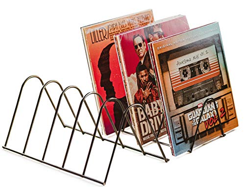 Schallplattenständer | Aufbewahrung für 75 LPs | Prospekthalter | Matt Schwarz Metall | Schallplatten Halter Ständer Zeitschriften Bücher | Schallplatten Deko Vinyl Regal Schallplattenständer | Aufbewahrung für 75 LPs | Prospekthalter | Matt Schwarz Metall | Schallplatten Halter Ständer Zeitschriften Bücher | Schallplatten Deko Vinyl Regal von VinylRecordsLove