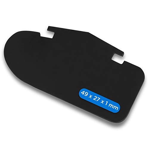 VIOKS Dichtung Gummiklappe Ersatz für Philips 996510073603 Rückfallschutz-Klappe MiniVac Mini Gummi für Staubbehälter Handstaubsauger Akku 10887 für Philips Akkustaubsauger von VIOKS