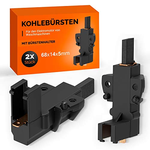 Kohlebürsten 2Stk Kohlen Ersatz für Whirlpool 481236248004 Motorkohlen Schleifkohle für Motor Waschmaschine Bauknecht Ignis Philips von VIOKS