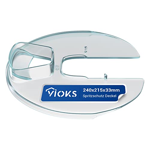 VIOKS Spritzschutz Rührschüssel Ersatz für Bosch Siemens 00482103 482103 - Deckel für Bosch Rührschüssel / MUM4 Bosch Küchenmaschine Zubehör von VIOKS