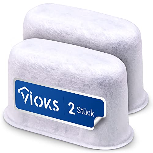VIOKS 2 Stk Wasserfilter Ersatz für DeLonghi 5513214241 7313285779 - Aktivkohlefilter Wasser Filter Delonghi Kaffeevollautomat/Aktivkohlefilter Kaffeemaschine VIOKS 2 Stk Wasserfilter Ersatz für DeLonghi 5513214241 7313285779 - Aktivkohlefilter Wasser Filter Delonghi Kaffeevollautomat/Aktivkohlefilter Kaffeemaschine von VIOKS