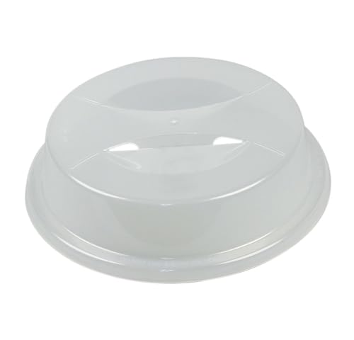 VIOKS Abdeckhaube Mikrowellenhaube 267mm Ersatz für Wpro 484000008434 PLL003 PLL270 Spritzschutz Abdeckung Mikrowelle Whirlpool Bauknеcht von VIOKS