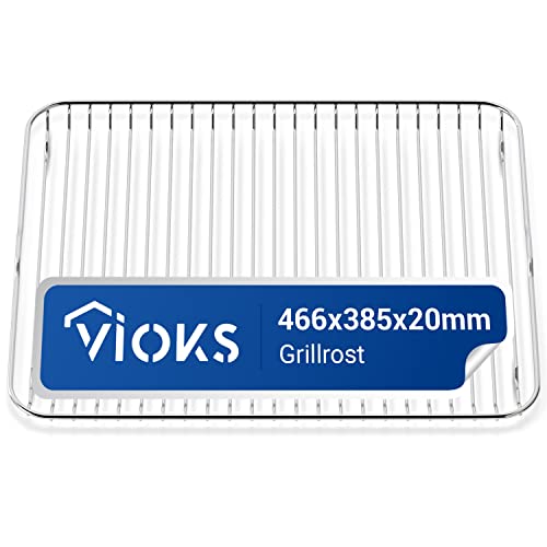 VIOKS Backofen Gitterrost 466x385mm Ersatz für Grillrost Electrolux 140064006012 - Ofengitter Gitterrost für Backofen & Ofen AEG Zanussi von VIOKS