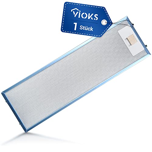VIOKS Fettfilter Ersatz für AEG 405534414/9 Dunstabzugshaube Filter Metall 512x160mm Ersatzteile AEG Best Filter von VIOKS