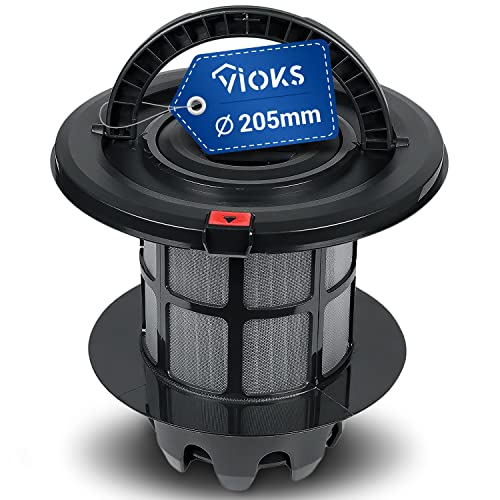 VIOKS Filter Ersatz für Bosch 00708278 Ø205 mm Abluftfilterzylinder Waschbarer Lamellenfilter Ersatzteile für Beutellose Staubsauger für Bosch Siemens Ersatzfilter für BGS5 beutellose Staubsauger VIOKS Filter Ersatz für Bosch 00708278 Ø205 mm Abluftfilterzylinder Waschbarer Lamellenfilter Ersatzteile für Beutellose Staubsauger für Bosch Siemens Ersatzfilter für BGS5 beutellose Staubsauger von VIOKS