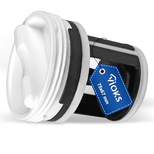 VIOKS Flusensieb Flusenfilter 75 x 67 mm Ersatz für Hoоver Flusensieb 41021233 - Kunststoff Sieb Einsatz Fusselsieb Ablaufpumpe Sieb Filter für Waschmaschine & Waschmaschinen Zubehör von VIOKS