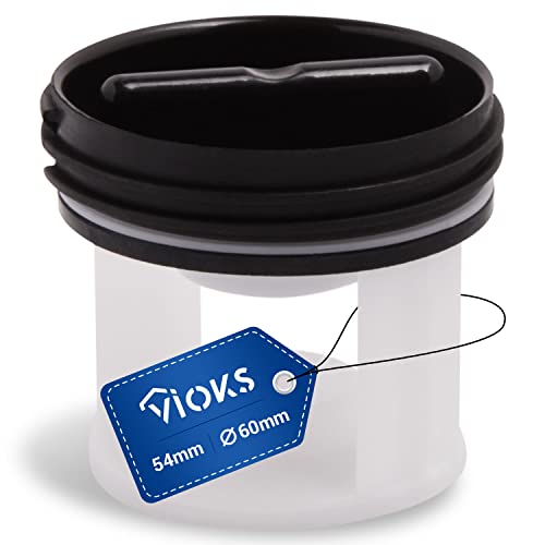 VIOKS Flusensiebeinsatz Ablaufpumpe Flusensieb Ersatz für Bosch 601996 00601996 095269 Sieb für Pumpe Ablaufpumpe Waschmaschine Waschtrockner ASKOLL von VIOKS