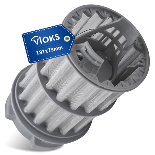 VIOKS Grobsieb + Mikrofilter Ersatz für Bosch Siеmens 00645038 645038 Geschirrspüler Sieb Set - Schmutzsieb + Feinsieb für iQ300 Logixx PerfectDry Serie 2 Serie 4 Serie 6 SuperSilence Geschirrspüler von VIOKS