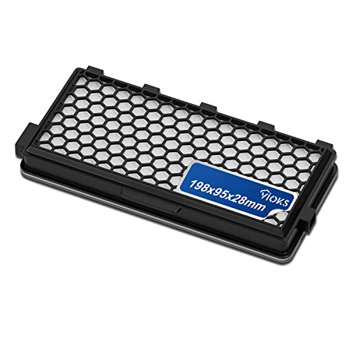 VIOKS Hepa Filter Staubsauger Ersatz für Мiele 10107860 SF-AP50 9616110 SF-AA50 S8340 - Hepa Filter Staubsauger Filter für Staubsauger Compact C1 - C2 Complete C2 - C3 S4000 - S6999 S8000 - S8999 von VIOKS