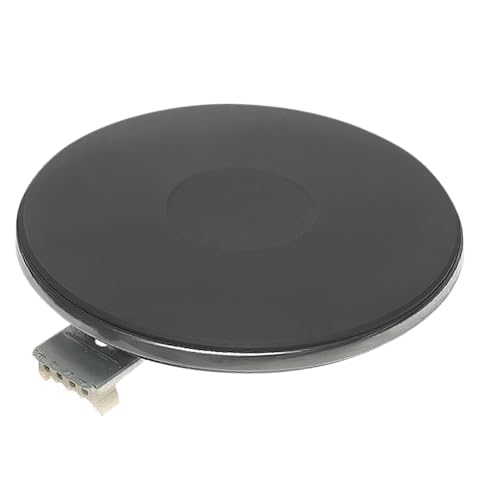 VIOKS Kochplatte 180mm 1500W Ersatz für EGO 12.18453.002 Massekochplatte mit Überfallrand für Universalherde KKS EH EK EKM EM von VIOKS