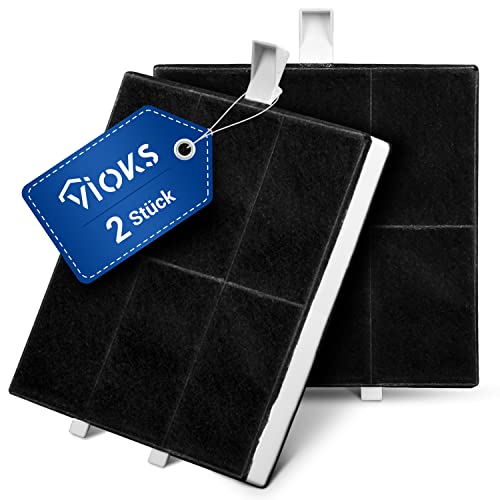 VIOKS Kohlefilter Filterset 2 Stk 225х220х24mm Ersatz für Balay 00360732 für Dunstabzugshaube von VIOKS