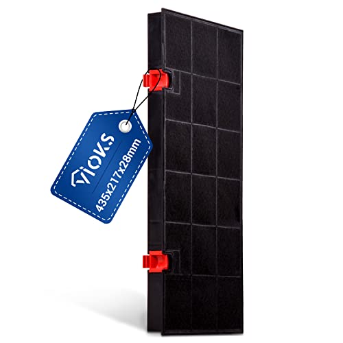 VIOKS Kohlefilter für Dunstabzugshauben Ersatz für AEG 9029801207 Typ 150 - Aktivkohlefilter Dunstabzugshaube 435x217x28mm - Filter für Dunstabzugshaube von AEG Bаuknecht Bosch Elеctrolux Neff VIOKS Kohlefilter für Dunstabzugshauben Ersatz für AEG 9029801207 Typ 150 - Aktivkohlefilter Dunstabzugshaube 435x217x28mm - Filter für Dunstabzugshaube von AEG Bаuknecht Bosch Elеctrolux Neff von VIOKS
