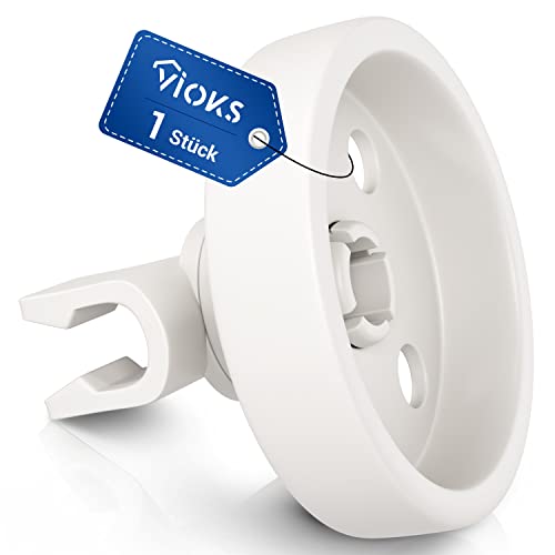 VIOKS Korb Rolle Spülmaschine 34mmØ Ersatz für Bosch 00066320 - Rad mit Achse für Unterkorb im Geschirrspüler & Bosch Geschirrspüler Ersatzteile von VIOKS