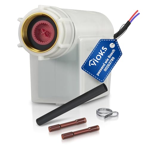 VIOKS Magnetventil Wasserstopventil Ersatz für Bosch 00263789 Bitron Typ 902 Aquastop Ventil - Reparaturset Aquastop für Zulaufschlauch Geschirrspüler Spülmaschine von VIOKS