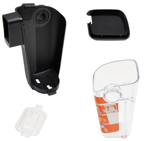 VIOKS Milchkaraffe Milchkanne C-Version mit Deckel Ersatz für Phіlips Milchbehälter 421945016211 CP1199/01 - Kaffeevollautomat Milchtank Milchbehälter für Kaffeevollautomaten LatteGo 2200 3200 von VIOKS