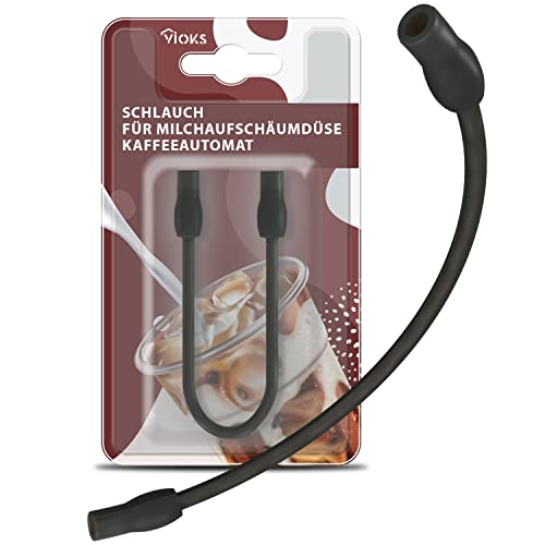 VIOKS Milchschlauch Milchrohr Ersatz für Siеmens 12004554 Schlauch für Aufschäumdüse 220mm an Kaffeemaschine VeroAroma 500, 700, EQ.6 series 300, 500, 700 von VIOKS