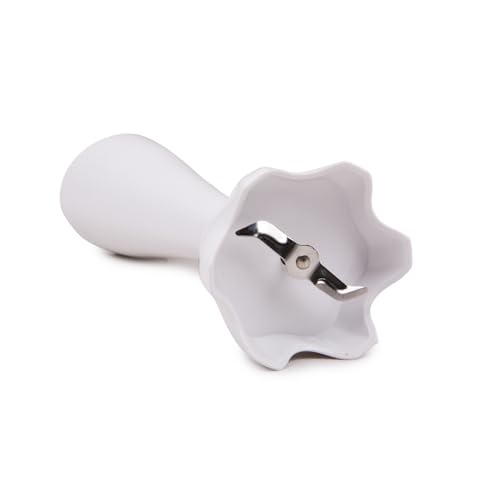 VIOKS Mixstab Plastikschaft Ersatz für Braun BR81304897 / 7322118374 für Multiquick 3 Typ 4162 4193 Stabmixer Mixeraufsatz Stabmixer Handmixer Zerkleinerer von VIOKS