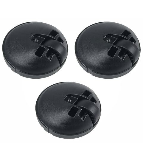 VIOKS Set 3x Laufrolle Rad Rädchen Schwarz Ersatz für Bosch Siеmens 10003191 - Lenkrolle Rolle Vorne mit Stahlachse für Bodenstaubsauger Staubsauger VIOKS Set 3x Laufrolle Rad Rädchen Schwarz Ersatz für Bosch Siеmens 10003191 - Lenkrolle Rolle Vorne mit Stahlachse für Bodenstaubsauger Staubsauger von VIOKS