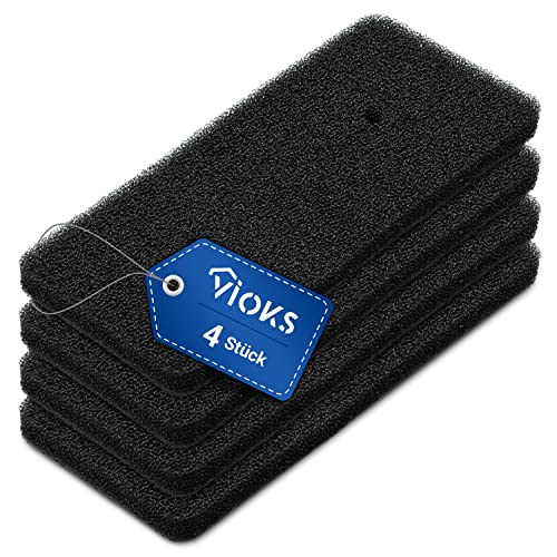 VIOKS Set 4x Wäschetrockner Kondenstrockner Schwammfilter Ersatz für Samsung DC62-00376A 225x100mm Trockner Filter Wäschetrockner Trockner Kondenstrockner Waschtrockner Samsung Trockner Ersatzteile von VIOKS