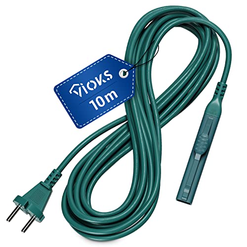 VIOKS Staubsaugerkabel 10m Ersatz für Vorwerk Staubsauger Kabel Vorwerk Stromkabel & Ersatzkabel Vorwerk Kabel für Kobold VK140 VK150 Staubsauger von VIOKS