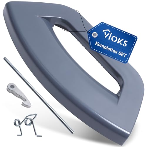 VIOKS Türgriff Griff Handgriff Ersatz für Indesit Ariston Hotpoint C00286151 Bauknecht Whirlpool 482000031725 Waschmaschine Griff Bullaugengriff - WMG WMD WML FMG FMD Waschmaschine Zubehör von VIOKS