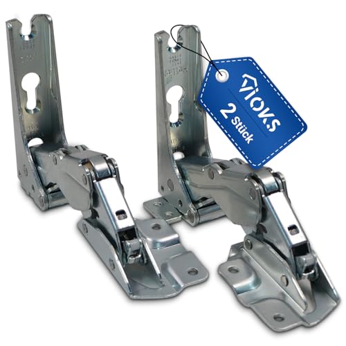 VIOKS Türscharnier-SET Türscharnier-Einbau Scharnier Türscharnier Links Oben/Rechts Unten Ersatz für AEG 2211202045 + 2211201047 Küppersbusch 431624 + 431625 für Tür Electrolux Kühlschrank VIOKS Türscharnier-SET Türscharnier-Einbau Scharnier Türscharnier Links Oben/Rechts Unten Ersatz für AEG 2211202045 + 2211201047 Küppersbusch 431624 + 431625 für Tür Electrolux Kühlschrank von VIOKS